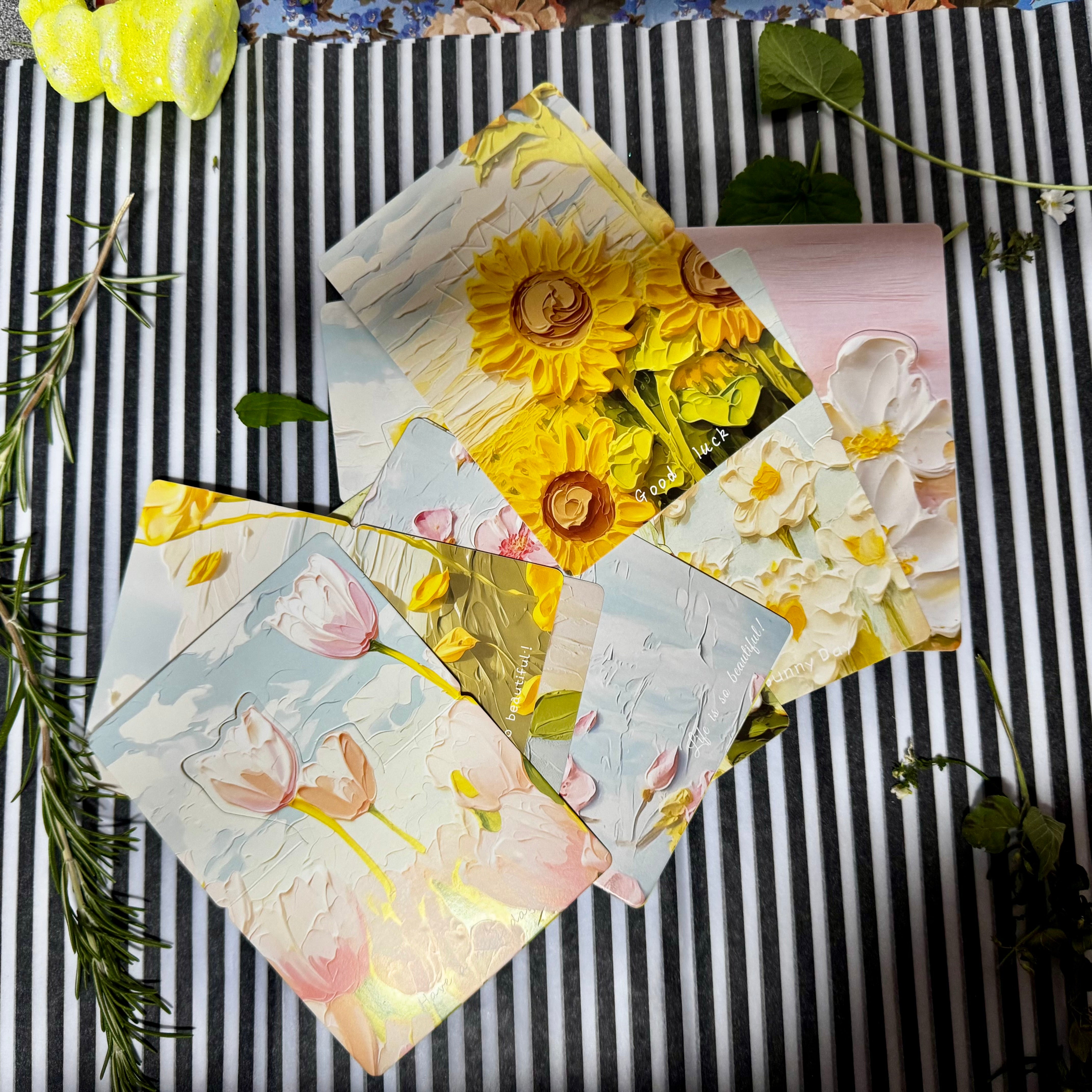 Floral Gift Cards Set