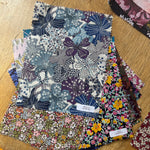 Floral Mixed Liberty Swatch book Remnants - 19cm x 14cm