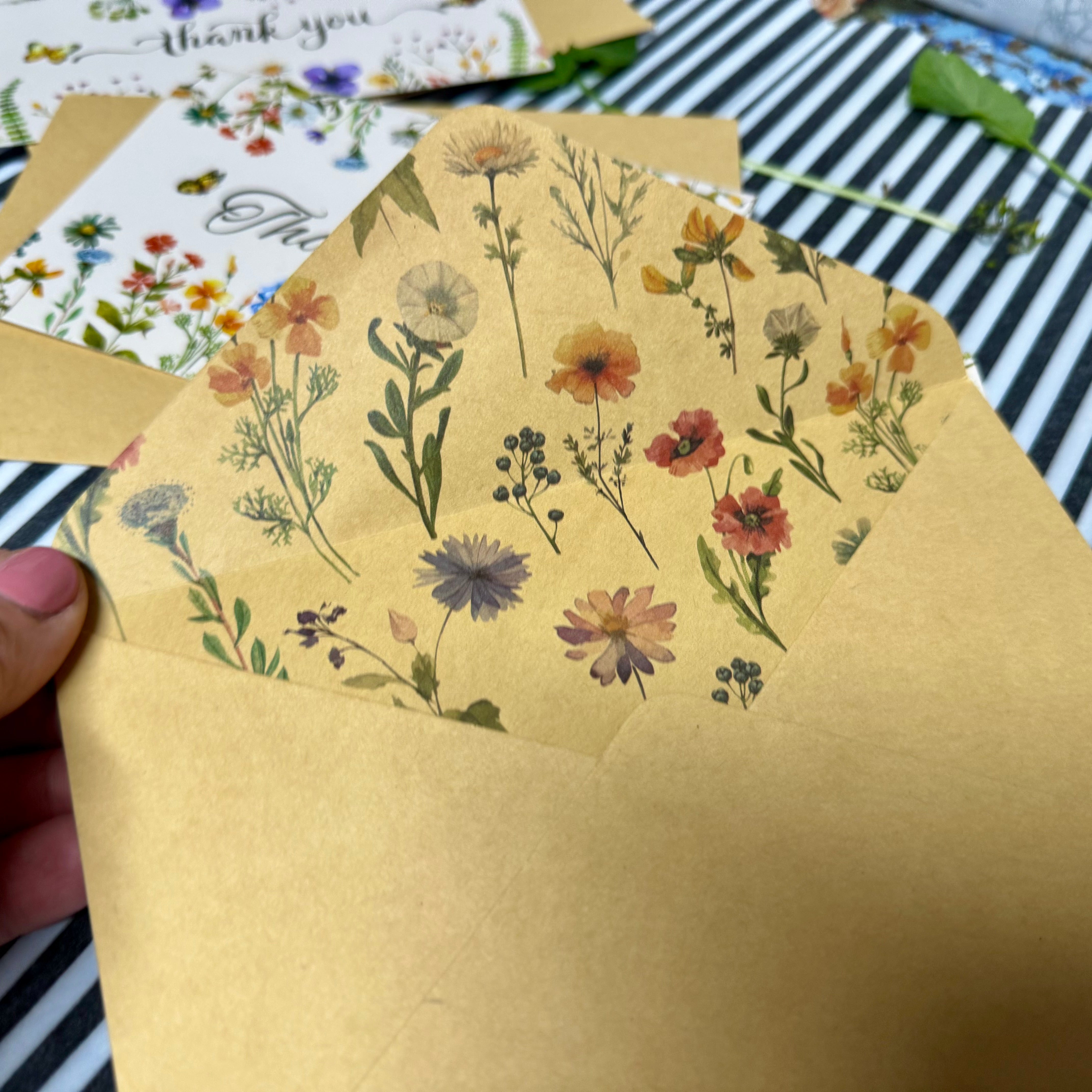 Thank you Greeting Card Set - A