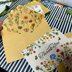 Thank you Greeting Card Set - B