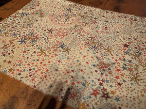 Liberty Remnants Coloured Stars - 42cm X 20cm