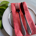 Terracotta Stripes Cloth Napkins