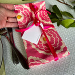 Pink Dahlia Cloth Napkins