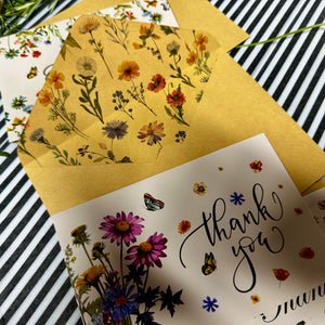 Thank you Greeting Card Set - A