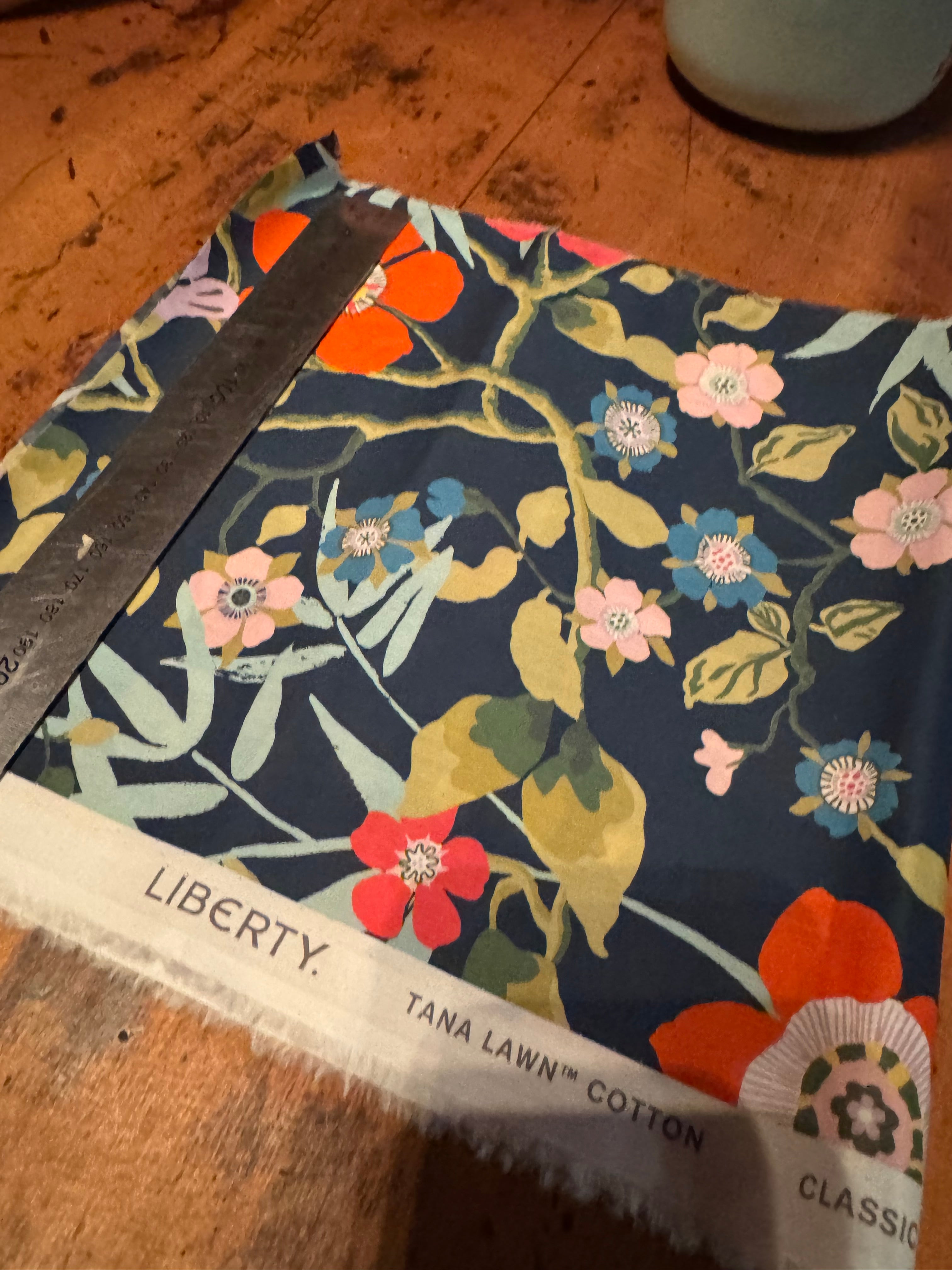 Liberty Remnants Bold Floral -  55cm X 20cm