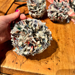 Liberty Fabric Pom Poms💜