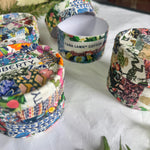 Scrappy Liberty Fabric Boxes 💜