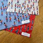 Musical March Liberty Swatch book Remnants - 19cm x 14cm