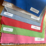 Plain Liberty Swatch book pieces - 19cm x 14cm