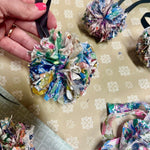 Liberty Fabric Pom Poms💜