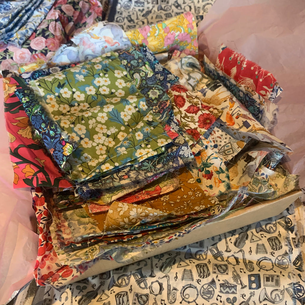 Liberty Fabric Remnant Boxes